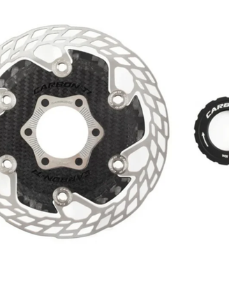 Disco Freno Carbon Ti X-Rotor Aero Center Lock