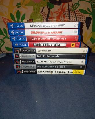LOTTO GIOCHI PS4,PS2 Consegna solo Trieste a mano