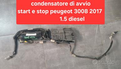 condensatore start e stop peugeot 3008 2017
