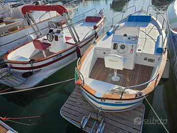 Gozzo Solemio Elettrico, linea d'asse