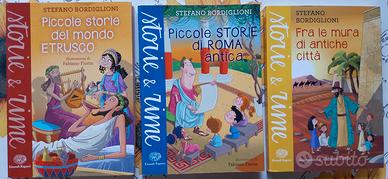 Libri per bambini Roma Etruschi Bordiglioni