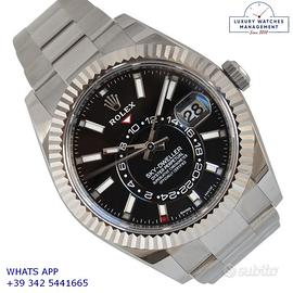 ROLEX Sky-Dweller 326934 Black Chromalight dial