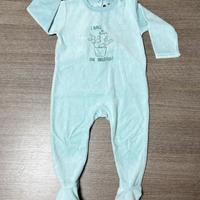 Tutina 18 mesi in ciniglia da neonato