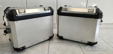 COPPIA VALIGIE LATERALI ALLUMINIO BMW F650 GS / F8