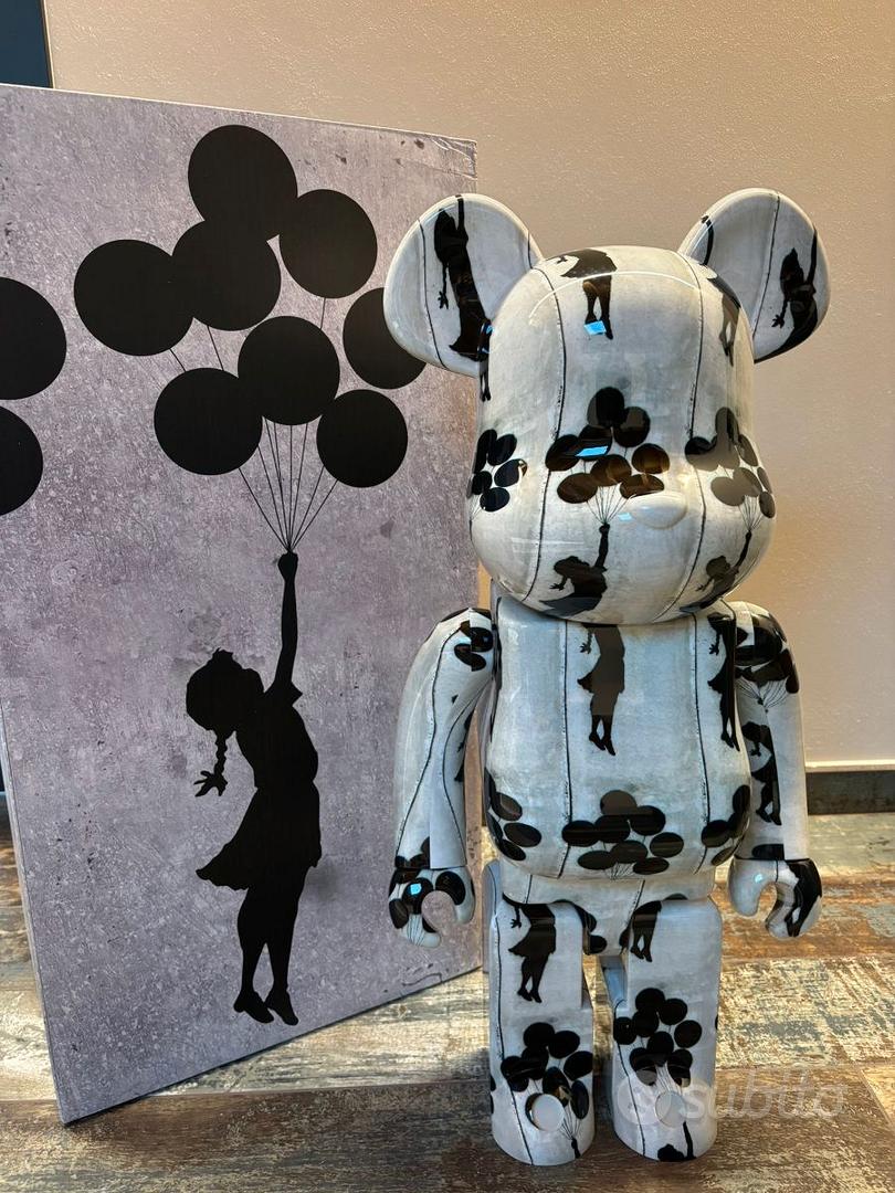 MEDICOM TOY - BE@RBRICK Flying Balloons Girl 1000％ BE@RBRICK | BANKSY 