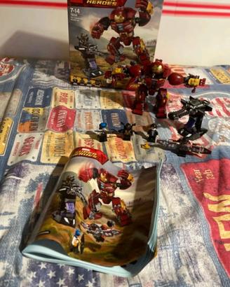 Lego marvel 76104 hulkbuster smash-up