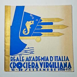 CROCIERA VIRGILIANA - DEPLIANT ORIGINALE 1930