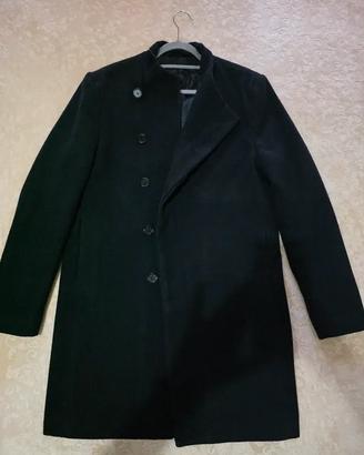 Cappotto Elegante Ombre Quintessence Nero