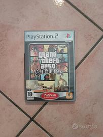 GTA San Andreas Platinum (ps2)