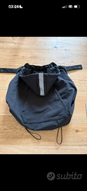 Cover per fascia e marsupio (softshell) - Black