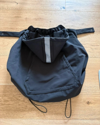 Cover per fascia e marsupio (softshell) - Black