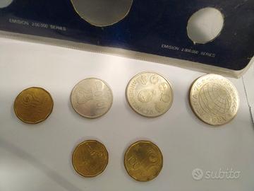 monete argentina 1978 serie mondiali 