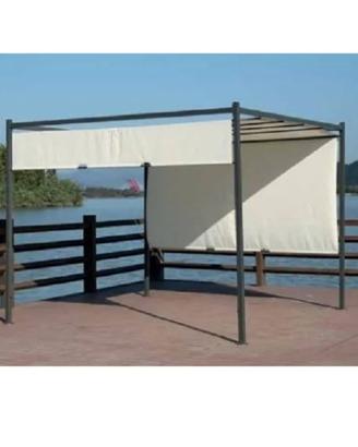 Pergola con telo scorrevole