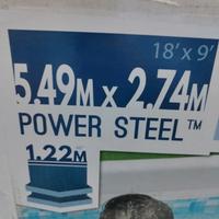 piscina fuori terra 5.49m x 2.74m profonda 1.22