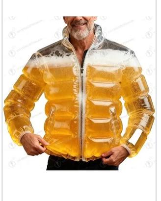 Giacca da riempire con birra 