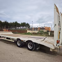 DEANGELIS Rimorchio carrellone mezzo d'opera 2020