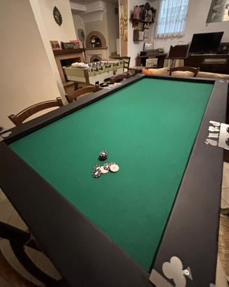 TAVOLO DA POKER PERSONALIZZATO