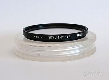 Filtro skylight (1A) 49mm originale Olympus, nuovo