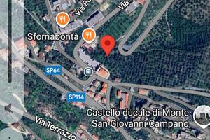 Terreno con uliveto a monte san giov. camp. centro