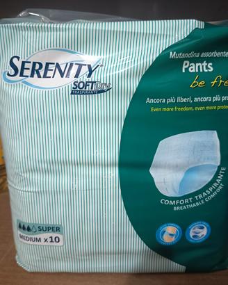 120 Mutandine assorbenti Serenity Pants Medium