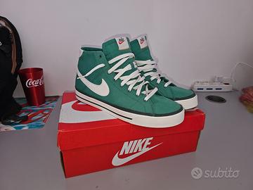 Nike Court Legacy Canvas Mid Verde Noise # 46