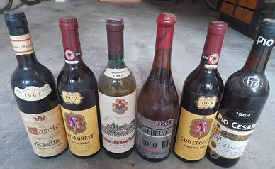 6 BOTTIGLIE DI VINO VINTAGE