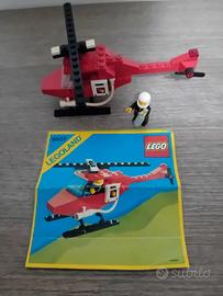 Lego Legoland 6657 Fire Patrol Copter  1985