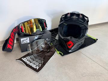 CASCO MOTO E MASCHERA