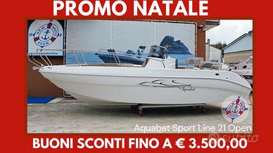 Aquabat Sport Line 21 Open + Mercury 40 CV