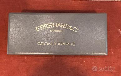 Scatola e garanzia Eberhard per cronografo 31008