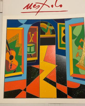 Serigrafia Ugo Nespolo