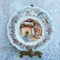 Piatto Brambly Hedge, Royal Doulton, Winter 