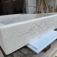 Vaschetta Lavabo in pietra da giardino, villa