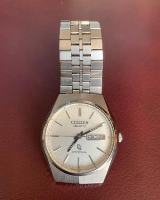 Orologio marca CITIZEN QUARTZ CRYSTRON vintage