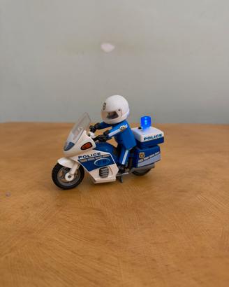 Moto Polizia Playmobil