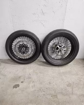 kit cerchi motard 50 hm - vent - fantic - beta