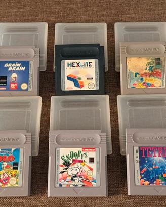 Lotto 6 Giochi per Game Boy