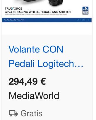 Volante logitek