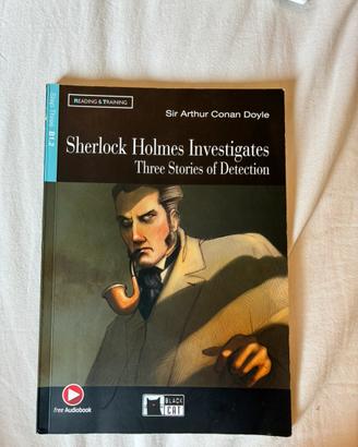 Libro “Sherlock Holmes Investigates Three Stories”