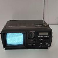 TV / RADIO portatile vintage CROWN 5 TV- 57 R 1978
