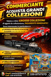 GROSSE COLLEZIONI AUITOMODELLI TREN I ROBOT