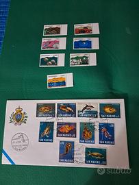 Lotto francobolli San Marino 