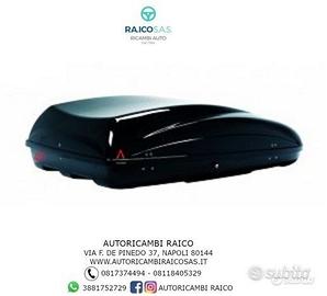 BOX BAULE PORTATUTTO HELIOS 400 NERO METALLIZZATO 