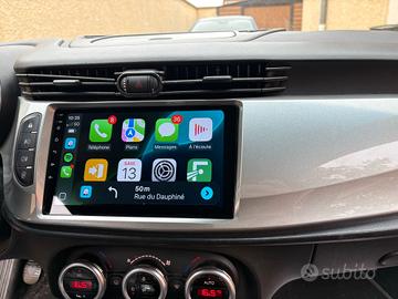 Navigatore CarPlay Android 14 Giulietta Fiat 500 