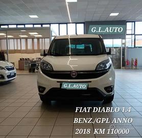 FIAT DOBLO 1.4 BENZ. 16V LOUNGE POSS. GPL