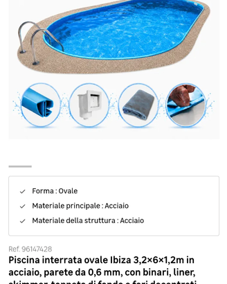 Piscina interrata