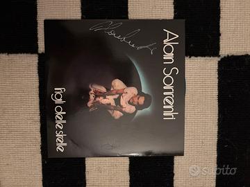 Vinile 45 giri autografato blu Alan Sorrenti
