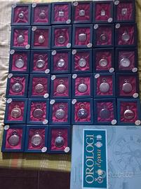 collezione orologi da taschino con catalogo