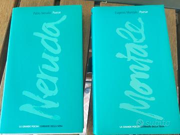Neruda e Montale, due libri, in blocco