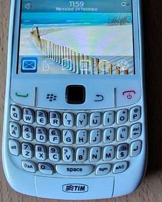Blackberry Curve bianco